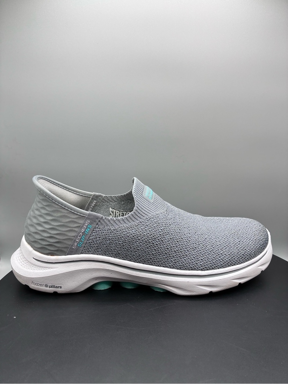 Skechers Go Walk 7 Springtime Slip On Sneakers Women 9 Gray - Picture 2 of 9
